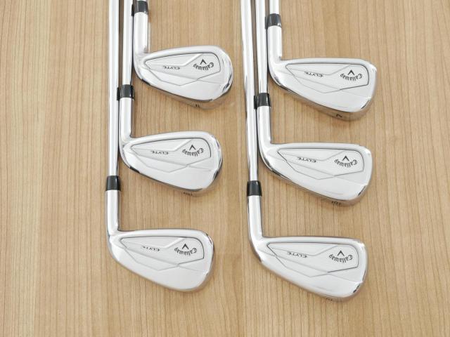 Iron set : Callaway : ชุดเหล็ก Callaway ELYTE (รุ่นล่าสุด ออกปี 2025 ตีง่ายมาก ไกล Japan Spec.) มีเหล็ก 5-Pw (6 ชิ้น) ก้านเหล็ก Project X 5.5 Flex S