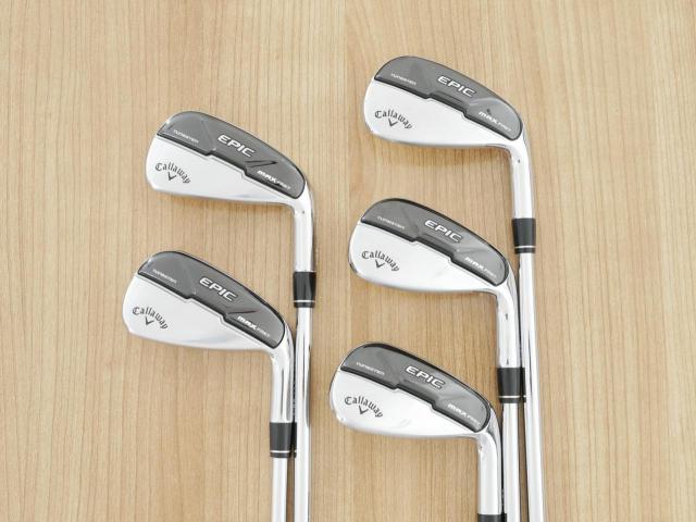 Iron set : Callaway : ชุดเหล็ก Callaway EPIC Max Fast (รุ่นแพงสุด ไกลสุดของ Callaway ปี 2021) มีเหล็ก 7-Pw,Aw (5 ชิ้น) ก้านเหล็ก NS Pro 950 NEO Flex S