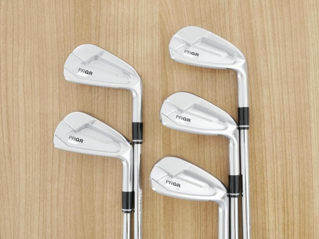 Iron set : PRGR : ชุดเหล็ก PRGR 01 Forged (ปี 2024 นุ่มมากๆ) มีเหล็ก 6-Pw (5 ชิ้น) ก้านเหล็ก NS Pro 095 Flex S