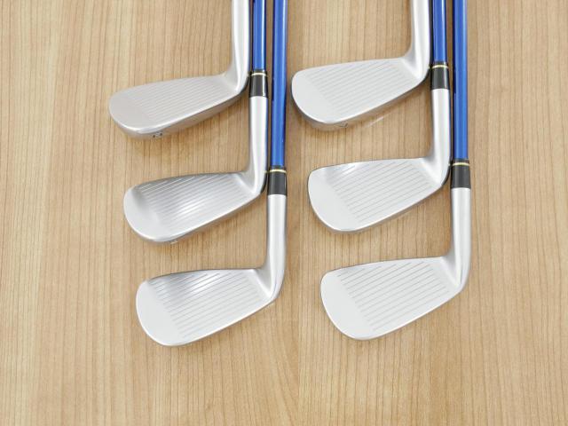 Iron set : Honma : **ก้าน 3 ดาว** ชุดเหล็ก Honma Tour World TW727P (Forged) มีเหล็ก 5-10 (6 ชิ้น) ก้านกราไฟต์ ARMRQ 8 (54) Flex R (3 ดาว)