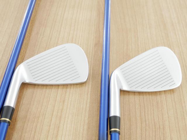 Iron set : Honma : **ก้าน 3 ดาว** ชุดเหล็ก Honma Tour World TW727P (Forged) มีเหล็ก 5-10 (6 ชิ้น) ก้านกราไฟต์ ARMRQ 8 (54) Flex R (3 ดาว)
