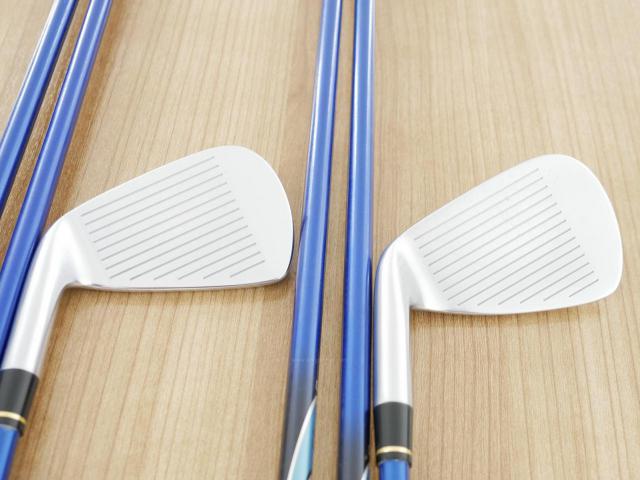 Iron set : Honma : **ก้าน 3 ดาว** ชุดเหล็ก Honma Tour World TW727P (Forged) มีเหล็ก 5-10 (6 ชิ้น) ก้านกราไฟต์ ARMRQ 8 (54) Flex R (3 ดาว)