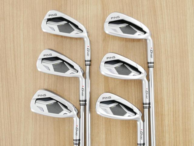 Iron set : Ping : ชุดเหล็ก Ping G430 (ออกปี 2023 Japan Spec. ใบใหญ่ ง่าย ไกล) มีเหล็ก 6-W,45 (6 ชิ้น) ก้านเหล็ก NS Pro 950 NEO Flex R