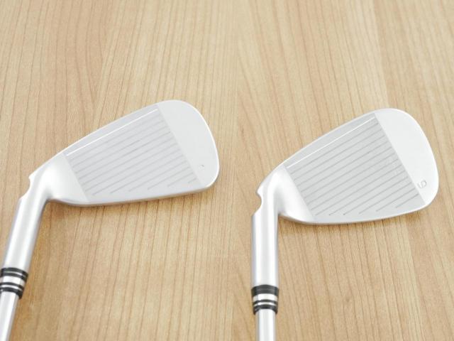 Iron set : Ping : ชุดเหล็ก Ping G430 (ออกปี 2023 Japan Spec. ใบใหญ่ ง่าย ไกล) มีเหล็ก 6-W,45 (6 ชิ้น) ก้านเหล็ก NS Pro 950 NEO Flex R