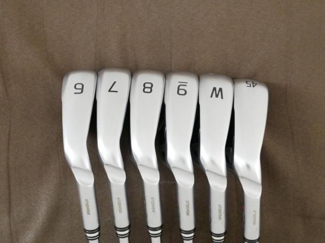 Iron set : Ping : ชุดเหล็ก Ping G430 (ออกปี 2023 Japan Spec. ใบใหญ่ ง่าย ไกล) มีเหล็ก 6-W,45 (6 ชิ้น) ก้านเหล็ก NS Pro 950 NEO Flex R