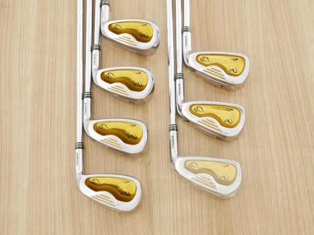 Iron set : Tsuruya : ชุดเหล็ก Tsuruya SW-9 มีเหล็ก 5-Pw,Sw (7 ชิ้น) ก้านเหล็ก NS Pro 950 Flex R