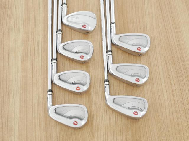 Iron set : PRGR : ชุดเหล็กกระเทย PRGR NEW Egg Forged (รุ่นปี 2020 ตีง่ายและไกลมากๆ เด้งสุดๆ COR 0.82) มีเหล็ก 6-Pw,Aw,As (7 ชิ้น) ก้านเหล็ก NS Pro 950 NEO Flex S