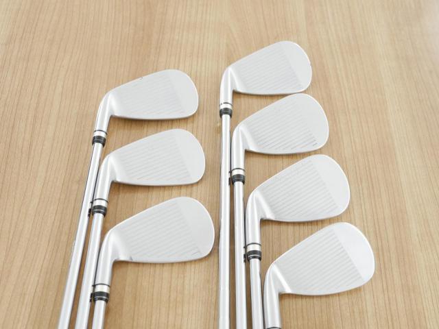 Iron set : PRGR : ชุดเหล็กกระเทย PRGR NEW Egg Forged (รุ่นปี 2020 ตีง่ายและไกลมากๆ เด้งสุดๆ COR 0.82) มีเหล็ก 6-Pw,Aw,As (7 ชิ้น) ก้านเหล็ก NS Pro 950 NEO Flex S