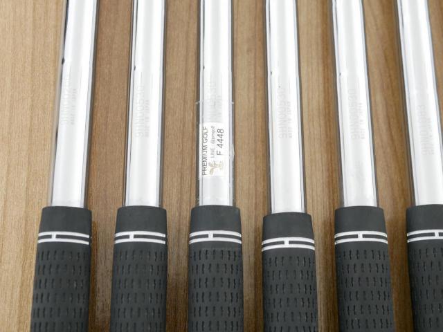 Iron set : PRGR : ชุดเหล็กกระเทย PRGR NEW Egg Forged (รุ่นปี 2020 ตีง่ายและไกลมากๆ เด้งสุดๆ COR 0.82) มีเหล็ก 6-Pw,Aw,As (7 ชิ้น) ก้านเหล็ก NS Pro 950 NEO Flex S