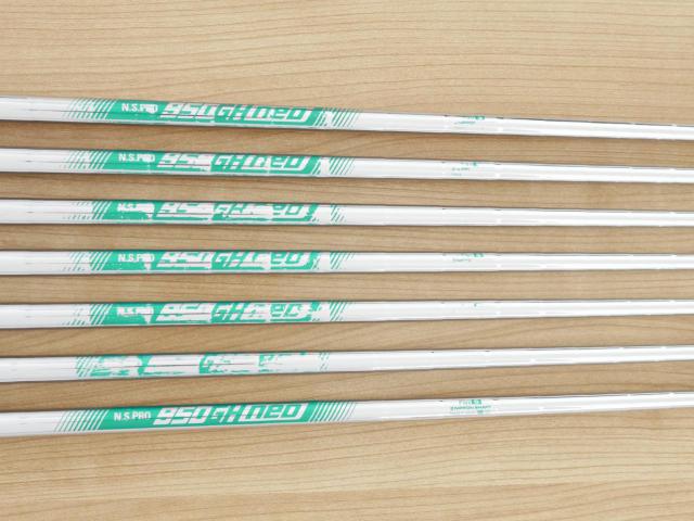Iron set : PRGR : ชุดเหล็กกระเทย PRGR NEW Egg Forged (รุ่นปี 2020 ตีง่ายและไกลมากๆ เด้งสุดๆ COR 0.82) มีเหล็ก 6-Pw,Aw,As (7 ชิ้น) ก้านเหล็ก NS Pro 950 NEO Flex S