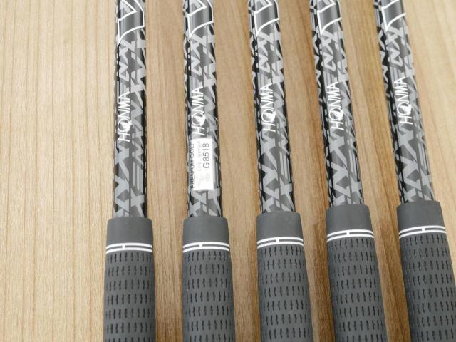 Iron set : Honma : **ก้าน 3 ดาว** ชุดเหล็ก Honma Beres NX (รุ่นปี 2023) มีเหล็ก 7-11 (5 ชิ้น) ก้านกราไฟต์ Honma Vizard NX 45 Flex SR (3 ดาว)
