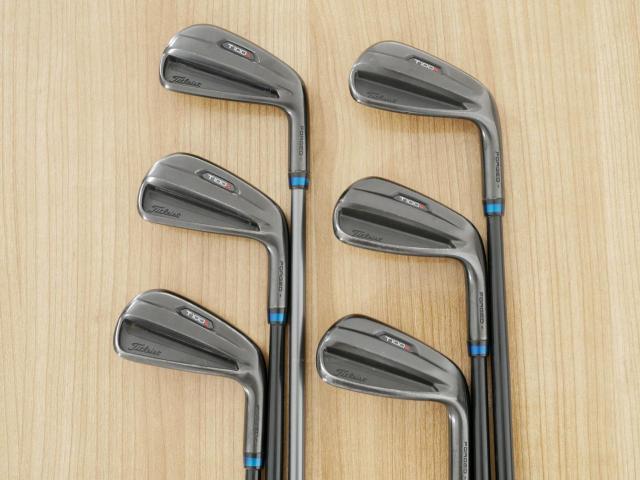 Iron set : Titleist : ชุดเหล็ก Titleist T100S Black Limited Forged (รุ่นปี 2022) มีเหล็ก 5-Pw (6 ชิ้น) ก้านเหล็ก Dynamic Gold Black 105 S200