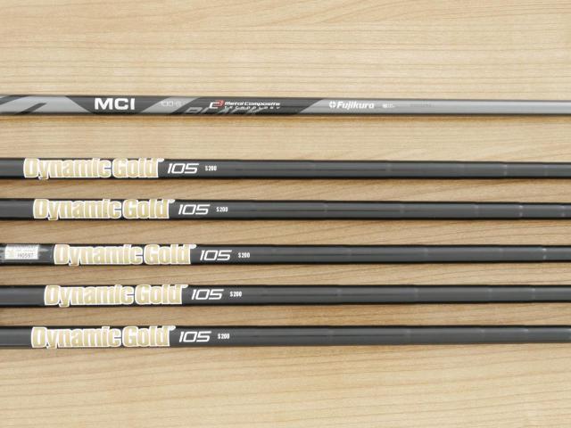 Iron set : Titleist : ชุดเหล็ก Titleist T100S Black Limited Forged (รุ่นปี 2022) มีเหล็ก 5-Pw (6 ชิ้น) ก้านเหล็ก Dynamic Gold Black 105 S200