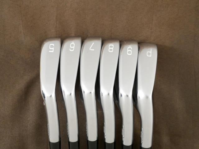 Iron set : Mizuno : ชุดเหล็ก Mizuno JPX 923 Forged (ออกปี 2023 ตัวท๊อป นุ่ม แน่น) มีเหล็ก 5-Pw (6 ชิ้น) ก้าน Steelfiber h-TOUR Flex S