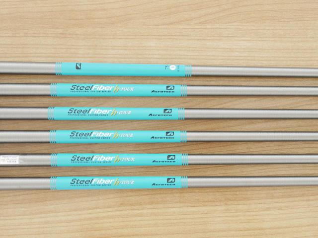 Iron set : Mizuno : ชุดเหล็ก Mizuno JPX 923 Forged (ออกปี 2023 ตัวท๊อป นุ่ม แน่น) มีเหล็ก 5-Pw (6 ชิ้น) ก้าน Steelfiber h-TOUR Flex S