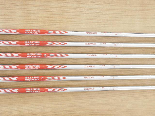 Iron set : Bridgestone : ชุดเหล็ก Bridgestone Tour B X-CBP Forged (ออกปี 2018) มีเหล็ก 5-PW (6 ชิ้น) ก้านเหล็ก NS Pro Modus 105 Flex S