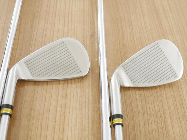 Iron set : Tourstage : ชุดเหล็ก Tourstage V301 Ti-Face (ใบใหญ่ ตีง่าย) มีเหล็ก 6-Pw,Sw (6 ชิ้น) ก้านเหล็ก NS Pro 750 Wrap Tech Flex R