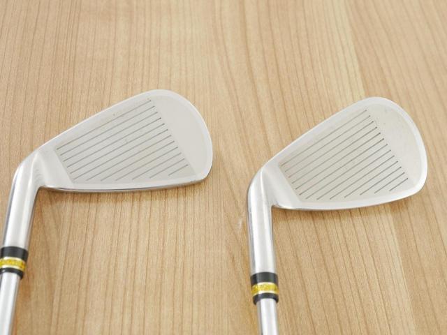 Iron set : Tourstage : ชุดเหล็ก Tourstage V301 Ti-Face (ใบใหญ่ ตีง่าย) มีเหล็ก 6-Pw,Sw (6 ชิ้น) ก้านเหล็ก NS Pro 750 Wrap Tech Flex R