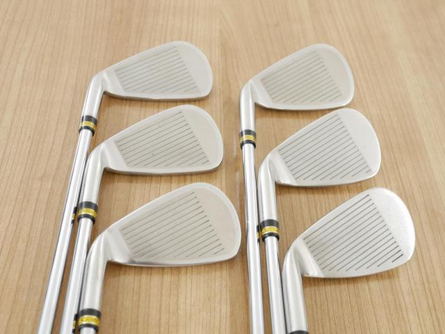 Iron set : Tourstage : ชุดเหล็ก Tourstage V301 Ti-Face (ใบใหญ่ ตีง่าย) มีเหล็ก 6-Pw,Sw (6 ชิ้น) ก้านเหล็ก NS Pro 750 Wrap Tech Flex R