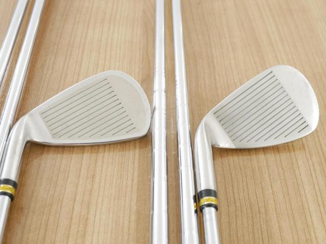 Iron set : Tourstage : ชุดเหล็ก Tourstage V301 Ti-Face (ใบใหญ่ ตีง่าย) มีเหล็ก 6-Pw,Sw (6 ชิ้น) ก้านเหล็ก NS Pro 750 Wrap Tech Flex R