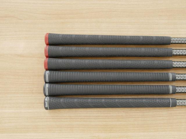 Iron set : Tourstage : ชุดเหล็ก Tourstage V301 Ti-Face (ใบใหญ่ ตีง่าย) มีเหล็ก 6-Pw,Sw (6 ชิ้น) ก้านเหล็ก NS Pro 750 Wrap Tech Flex R