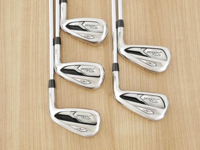 Iron set : Titleist : ชุดเหล็ก Titleist AP1 718 (ออกปี 2018) มีเหล็ก 6-Pw (5 ชิ้น) ก้านเหล็ก NS Pro Zelos 7 Flex R2