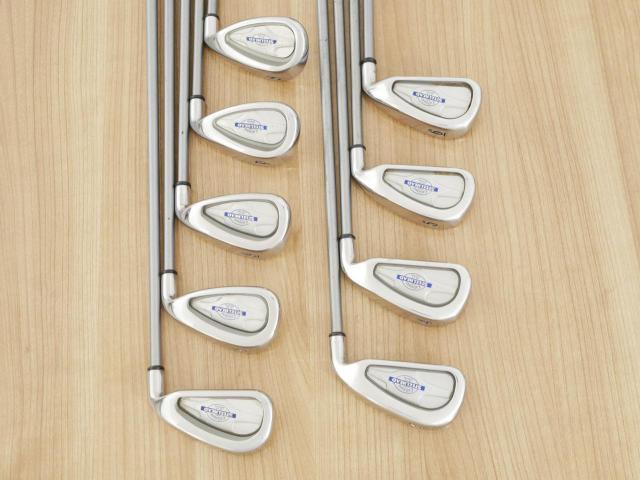 Iron set : Callaway : ชุดเหล็ก Callaway X-14 มีเหล็ก 3-Pw,Sw (9 ชิ้น) ก้านกราไฟต์ FLEX R