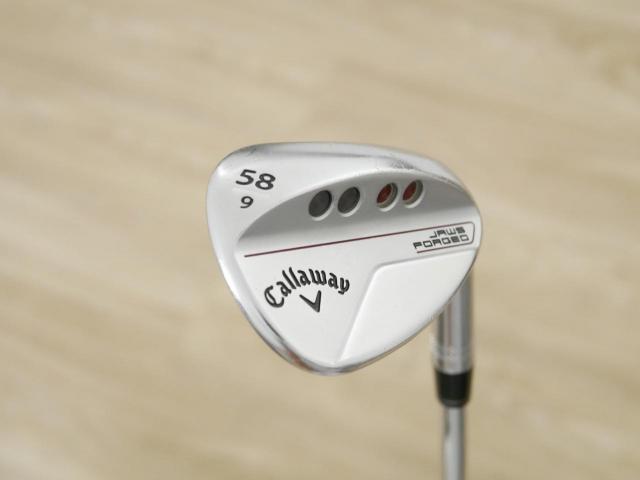 Wedge : Callaway : Wedge Callaway JAWS FORGED (ปี 2024) Loft 58 ก้านเหล็ก Dynamic Gold S200