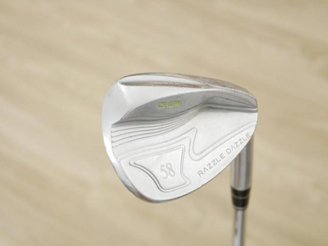 Wedge : Other : Wedge Razzle Dazzle CS-03W Loft 58 ก้านเหล็ก NS Pro Modus 125 Wedge