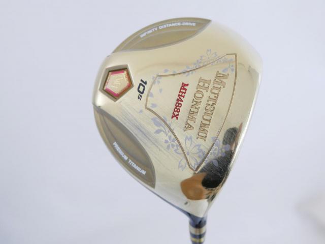 Driver : Other Brand : **มีบุบ** ไดรเวอร์ Mutsumi Honma MH488X (หัวขนาด 488cc. หน้าเด้งเกินกฏ) Loft 10.5 Flex SR