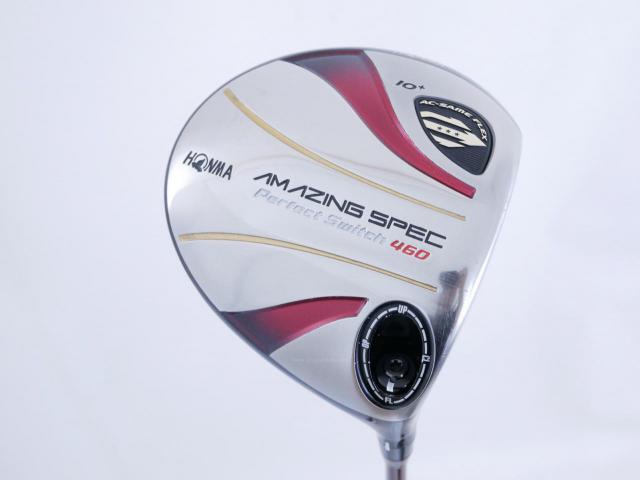 Driver : Honma : **ก้าน 3 ดาว** Honma Amazing Spec PerfectSwitch 460 Loft 10 ก้าน ARMRQ 6 Flex R (3 ดาว) 