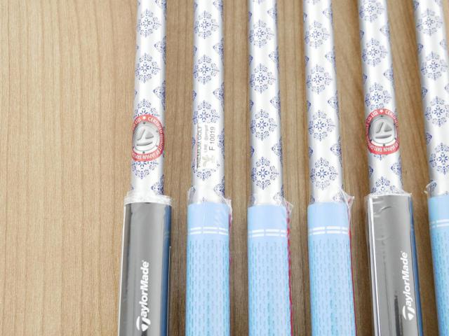 Lady club : All : **ของใหม่ ยังไม่แกะพลาสติก** ชุดเหล็ก Taylormade Qi (รุ่นล่าสุด ออกปี 2024 Japan Spec.) มีเหล็ก 7-Pw,Aw,Sw (6 ชิ้น) ก้านกราไฟต์ Mitsubishi ELDIO TM40 Flex A (Lady)