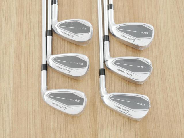 Lady club : All : **ของใหม่ ยังไม่แกะพลาสติก** ชุดเหล็ก Taylormade Qi (รุ่นล่าสุด ออกปี 2024 Japan Spec.) มีเหล็ก 7-Pw,Aw,Sw (6 ชิ้น) ก้านกราไฟต์ Mitsubishi ELDIO TM40 Flex L