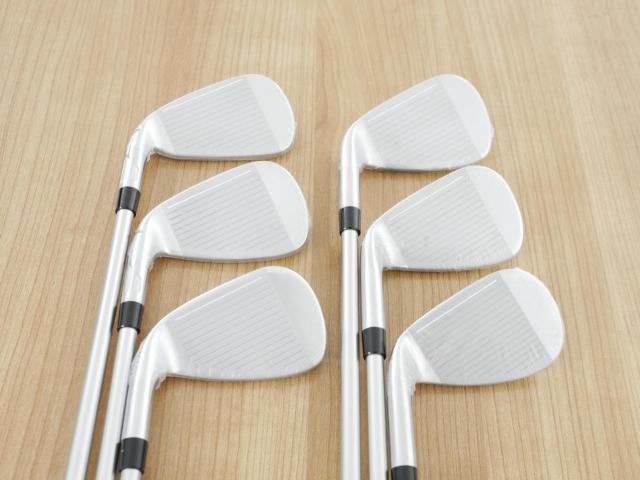 Lady club : All : **ของใหม่ ยังไม่แกะพลาสติก** ชุดเหล็ก Taylormade Qi (รุ่นล่าสุด ออกปี 2024 Japan Spec.) มีเหล็ก 7-Pw,Aw,Sw (6 ชิ้น) ก้านกราไฟต์ Mitsubishi ELDIO TM40 Flex L