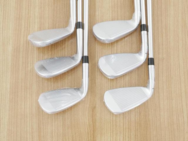 Lady club : All : **ของใหม่ ยังไม่แกะพลาสติก** ชุดเหล็ก Taylormade Qi (รุ่นล่าสุด ออกปี 2024 Japan Spec.) มีเหล็ก 7-Pw,Aw,Sw (6 ชิ้น) ก้านกราไฟต์ Mitsubishi ELDIO TM40 Flex L