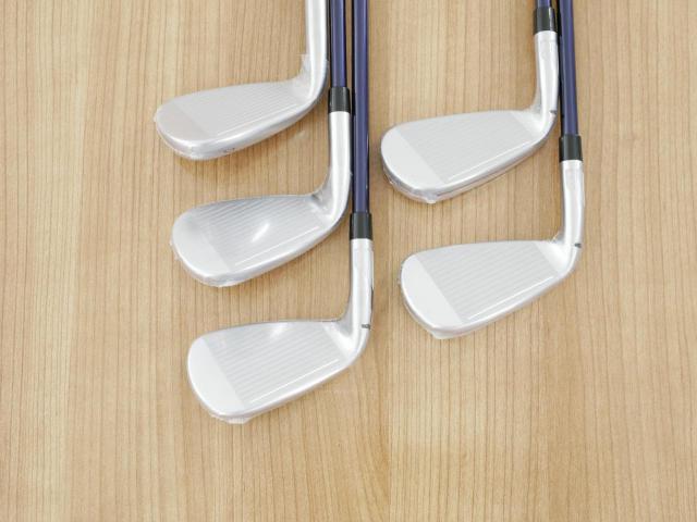 Iron set : Taylormade : **ของใหม่ ยังไม่แกะพลาสติก** ชุดเหล็ก Taylormade Qi (รุ่นล่าสุด ออกปี 2024 Japan Spec.) มีเหล็ก 6-Pw (5 ชิ้น) ก้านกราไฟต์ Mitsubishi Diamana TM60 Flex R