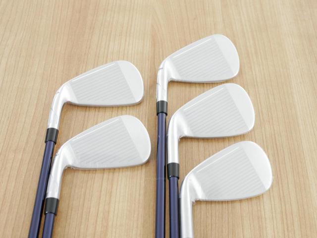 Iron set : Taylormade : **ของใหม่ ยังไม่แกะพลาสติก** ชุดเหล็ก Taylormade Qi (รุ่นล่าสุด ออกปี 2024 Japan Spec.) มีเหล็ก 6-Pw (5 ชิ้น) ก้านกราไฟต์ Mitsubishi Diamana TM60 Flex R