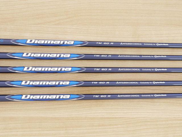 Iron set : Taylormade : **ของใหม่ ยังไม่แกะพลาสติก** ชุดเหล็ก Taylormade Qi (รุ่นล่าสุด ออกปี 2024 Japan Spec.) มีเหล็ก 6-Pw (5 ชิ้น) ก้านกราไฟต์ Mitsubishi Diamana TM60 Flex R