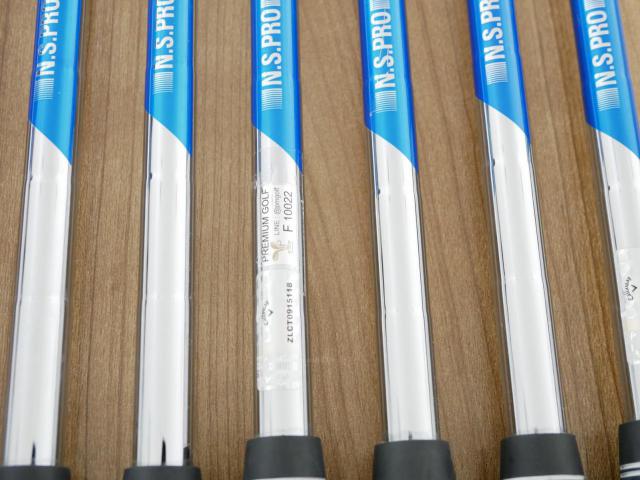 Iron set : Callaway : ชุดเหล็ก Callaway Paradym Ai Smoke (ออกปี 2024 ตีง่ายมาก ไกล Japan Spec.) มีเหล็ก 5-Pw,Aw (7 ชิ้น) ก้านเหล็ก NS Pro ZELOS 7 Flex S