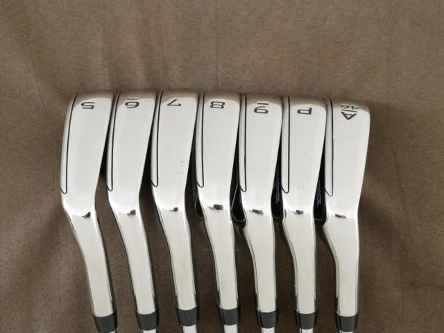 Iron set : Callaway : ชุดเหล็ก Callaway Paradym Ai Smoke (ออกปี 2024 ตีง่ายมาก ไกล Japan Spec.) มีเหล็ก 5-Pw,Aw (7 ชิ้น) ก้านเหล็ก NS Pro ZELOS 7 Flex S