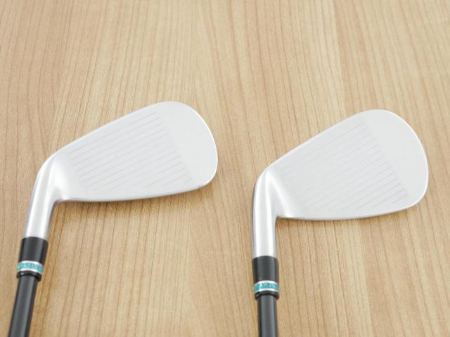 Iron set : PRGR : ชุดเหล็กกระเทย PRGR NEW Egg Forged (รุ่นปี 2020 ตีง่ายและไกลมากๆ เด้งสุดๆ COR 0.82) มีเหล็ก 6-Pw,Aw,As (7 ชิ้น) ก้านกราไฟต์ UST Mamiya ATTAS FF 85 Flex S