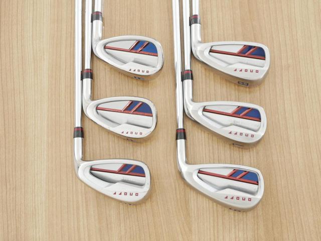 Iron set : Daiwa : ชุดเหล็ก Daiwa OnOff AKA (ออกปี 2021 หน้าเด้ง Maraging ยืดยุบได้ ตีง่าย นุ่ม ไกลมากๆ) มีเหล็ก 6-Pw,Aw (6 ชิ้น) ก้านเหล็ก NS Pro 950 NEO Flex S