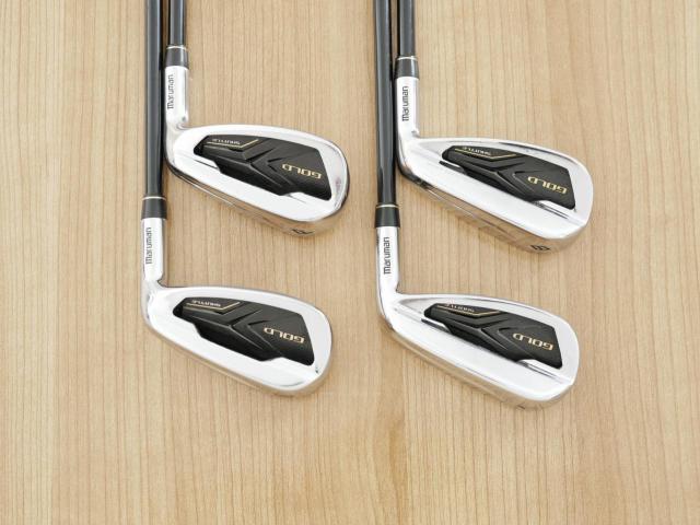 Iron set : Maruman : ชุดเหล็ก Maruman Shuttle Gold (ออกปี 2019 ตีง่าย ไกลสุดๆๆๆๆ) มีเหล็ก 7-Pw (4 ชิ้น) ก้านกราไฟต์ Mitsubishi FUBUKI SG200 Flex R