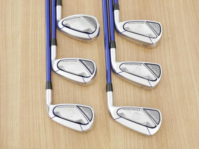 Iron set : Yamaha : ชุดเหล็ก Yamaha Inpres DriveStar (ออกปี 2023 ตีไกลที่สุด ไกลกว่าเหล็กทั่วไป 2 เบอร์ หน้าเด้งมากๆ) มีเหล็ก 6-Pw,Sw (6 ชิ้น) ก้านกราไฟต์ Fujikura Speeder NX M423i Flex R