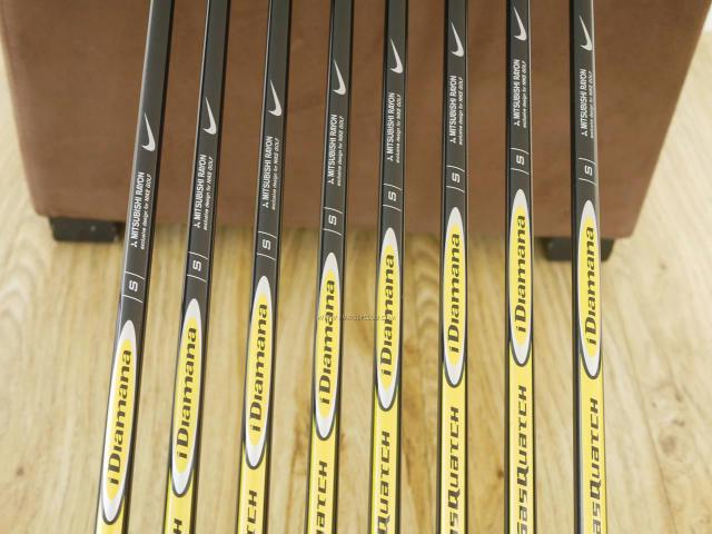 Iron set : Other Brand : ชุดเหล็ก Nike SQ SUMO (ใบใหญ่ ตีง่าย) มีเหล็ก 4-Pw,Aw (8 ชิ้น) ก้านกราไฟต์ Flex S