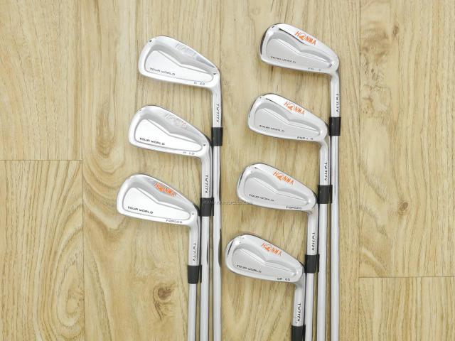 Iron set : Honma : ชุดเหล็ก Honma Tour World TW717V (Forged ปี 2015) มีเหล็ก 4-10 (7 ชิ้น) ก้านเหล็ก NS Pro Modus 120 Flex S