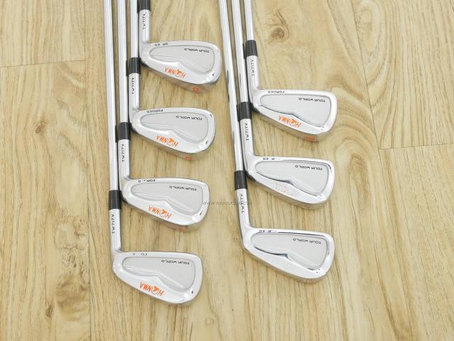 Iron set : Honma : ชุดเหล็ก Honma Tour World TW717V (Forged ปี 2015) มีเหล็ก 4-10 (7 ชิ้น) ก้านเหล็ก NS Pro Modus 120 Flex S