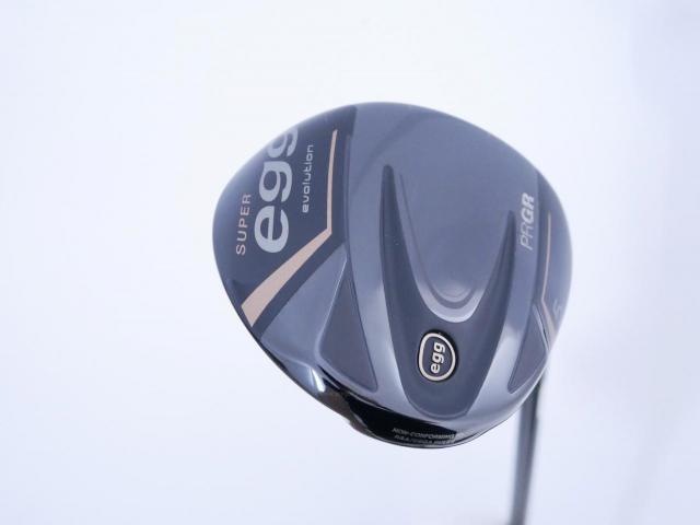 Fairway Wood : PRGR : หัวไม้ 5 PRGR Super EGG Evolution (รุ่นล่าสุด ออกปี 2024 หน้าเด้งเกินกฏ ตีไกลมาก) Loft 19 Flex R (M-37)
