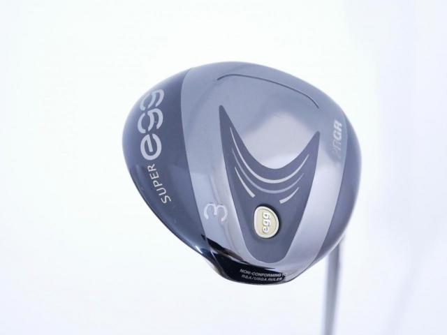 Fairway Wood : PRGR : หัวไม้ 3 PRGR Super Egg (รุ่นปี 2023 หน้าเด้งเกินกฏ COR 0.84 หายากมาก) Loft 15 ก้าน M-40 Flex SR
