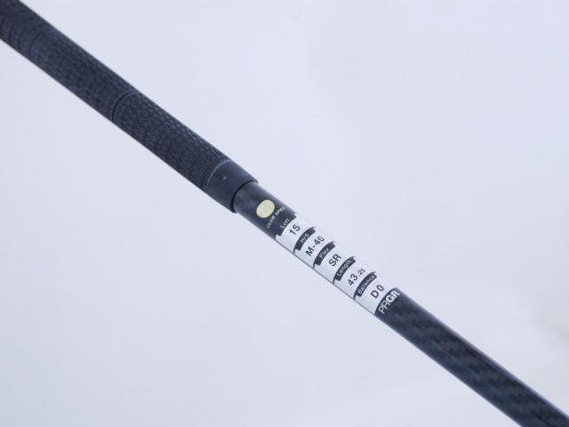 Fairway Wood : PRGR : หัวไม้ 3 PRGR Super Egg (รุ่นปี 2023 หน้าเด้งเกินกฏ COR 0.84 หายากมาก) Loft 15 ก้าน M-40 Flex SR